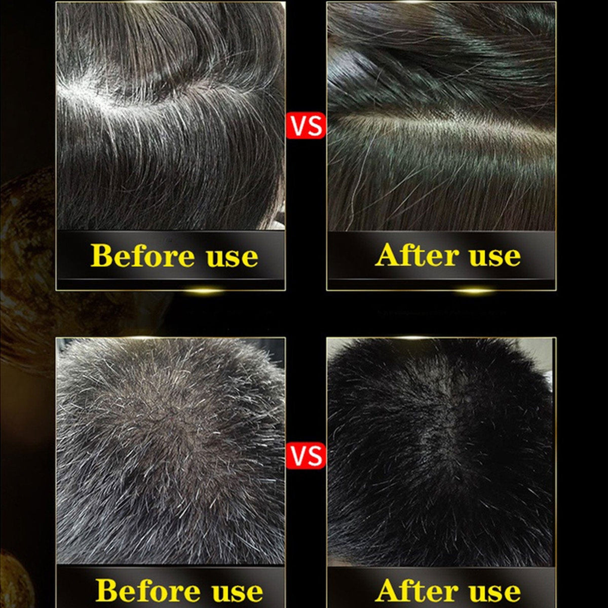 VitaColorzy™ Japanese Long Lasting Natural Hair Dye Shampoo (Pack of 2)